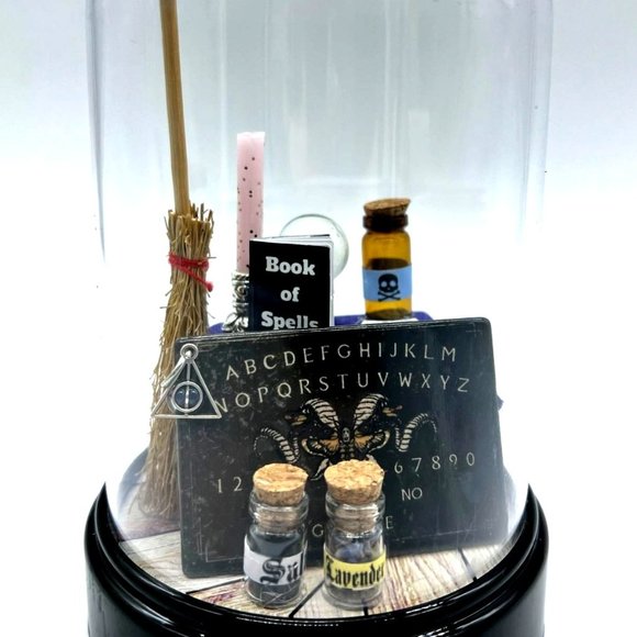Enchanting Miniature Apothecary Tarot Potion Ouija Board Display - Magical Decor - Picture 14 of 14